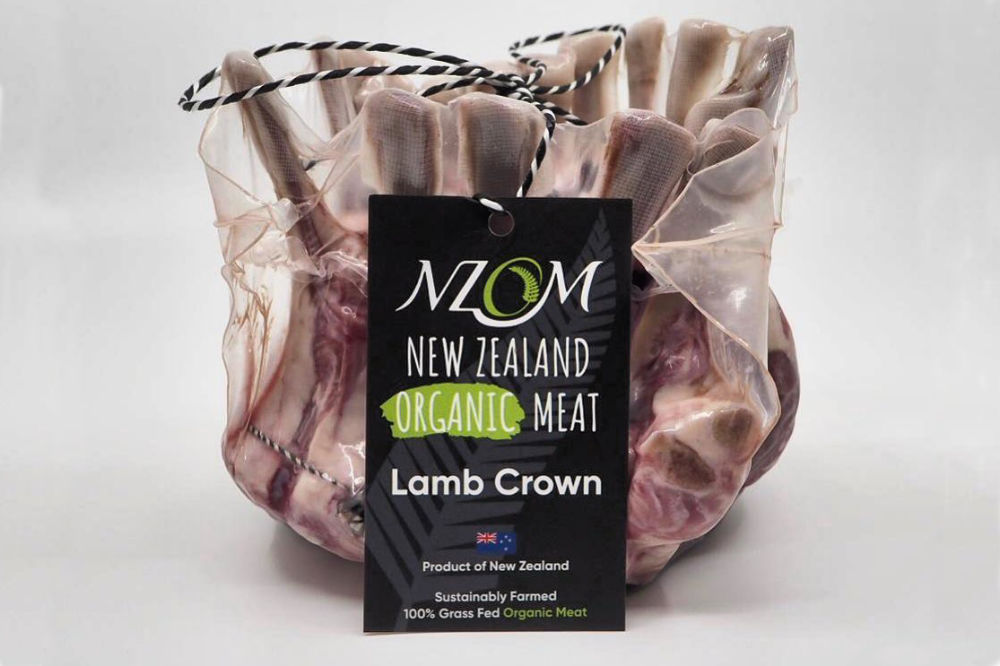NZOM organic lamb racks pack